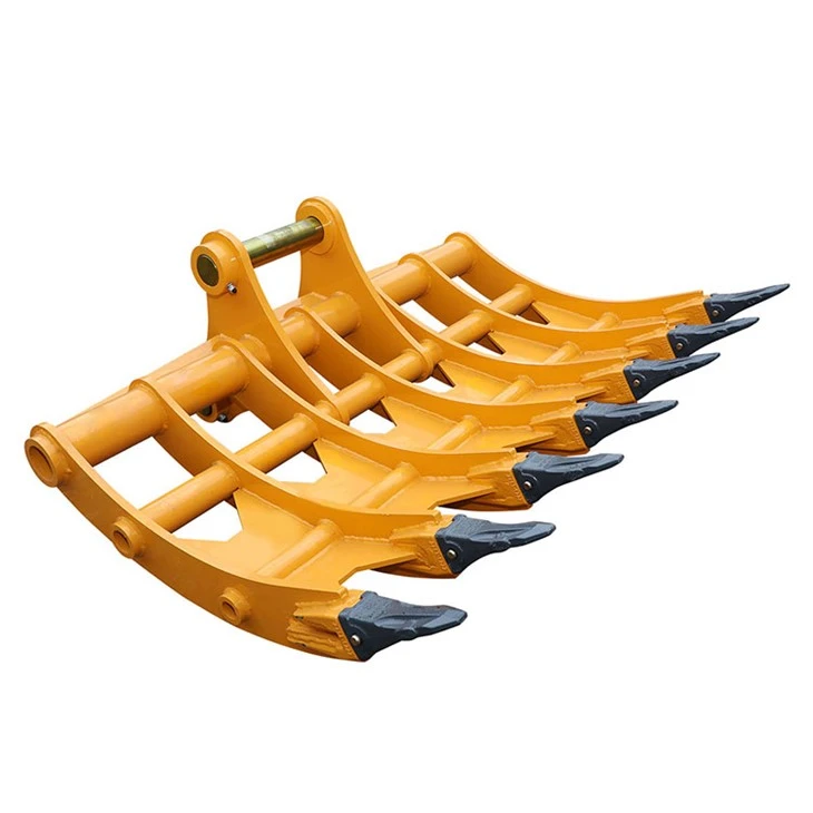 Excavator Rake